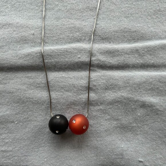 Black and orange beads - gift for a Cincinnati Bengals fan - Picture 1 of 2